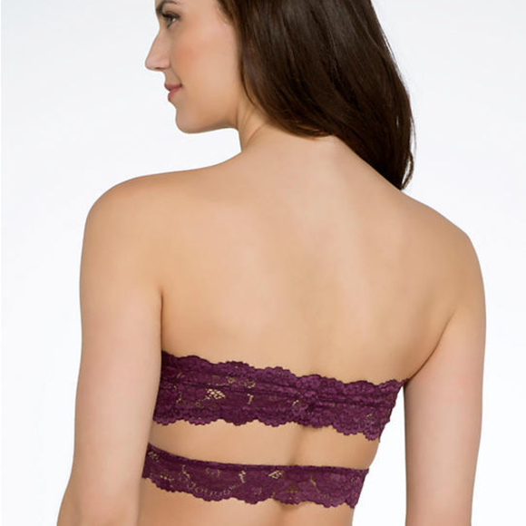 33. 🆕 Free People Deep In the Dark Bandeau Bra - Picture 3 of 10